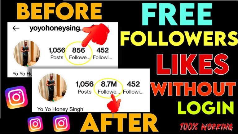 Instagram Followers Free trail 2022 – Free Instagram Followers – 100% Real And Active