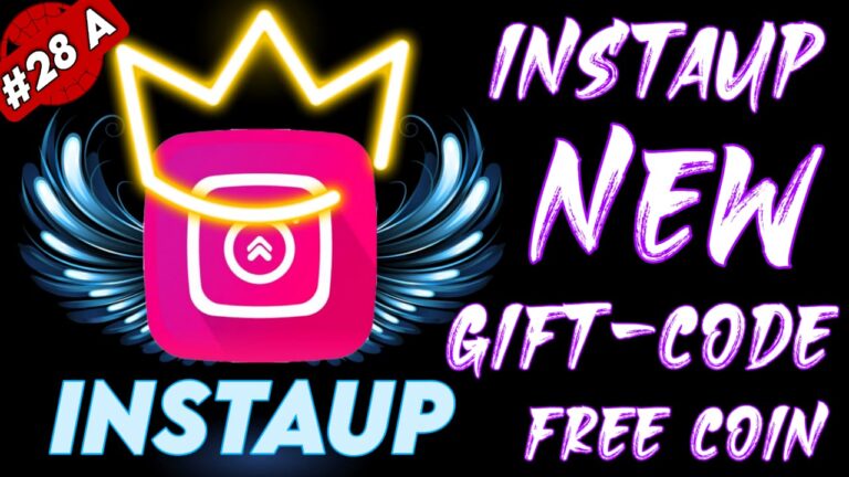 Instaup new gift code (28-A)